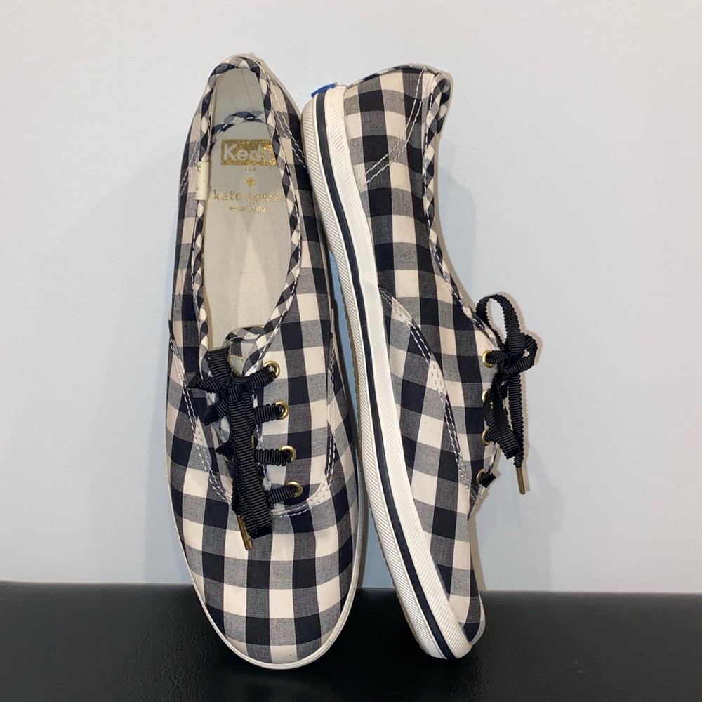 Kate spade keds gingham